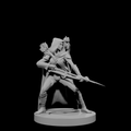 Human Female Ranger 5 with Owl