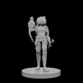 Human Female Underwater Armorer Artificer