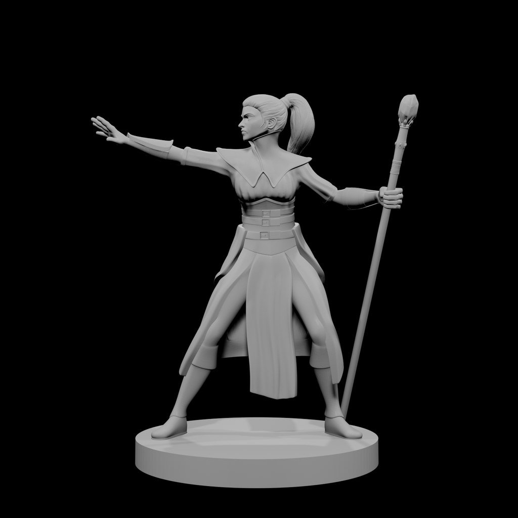 Human Female Wizard 2