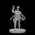 Human Fighter Classy with Undead Grafted Arms