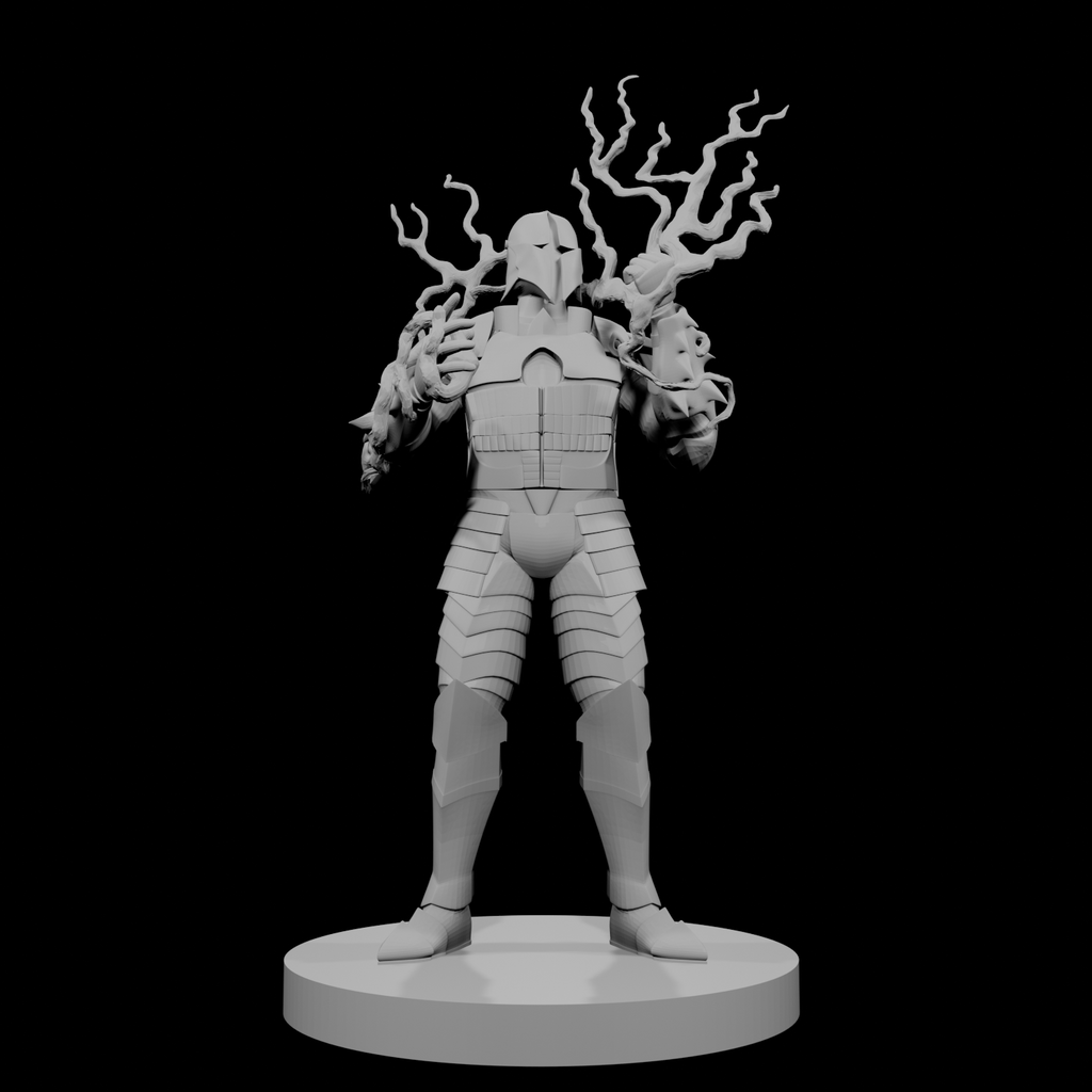 Human Male Armored Sorcerer