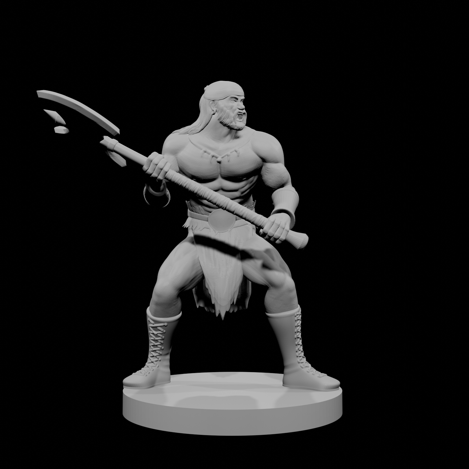Human Male Barbarian 13
