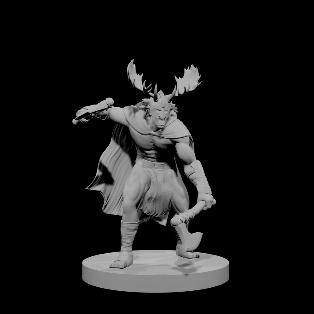Human Male Barbarian 15