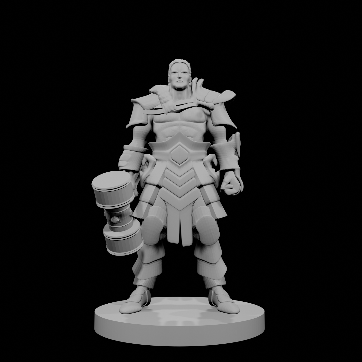Human Male Barbarian 4