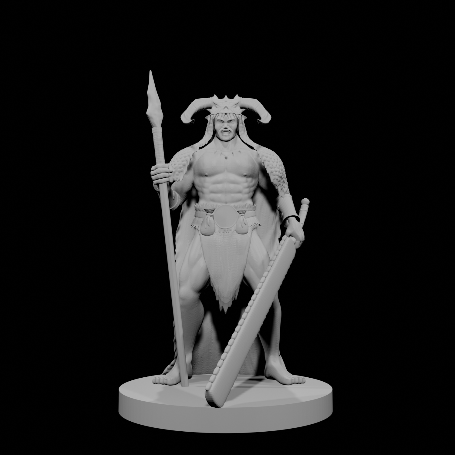 Human Male Barbarian 6