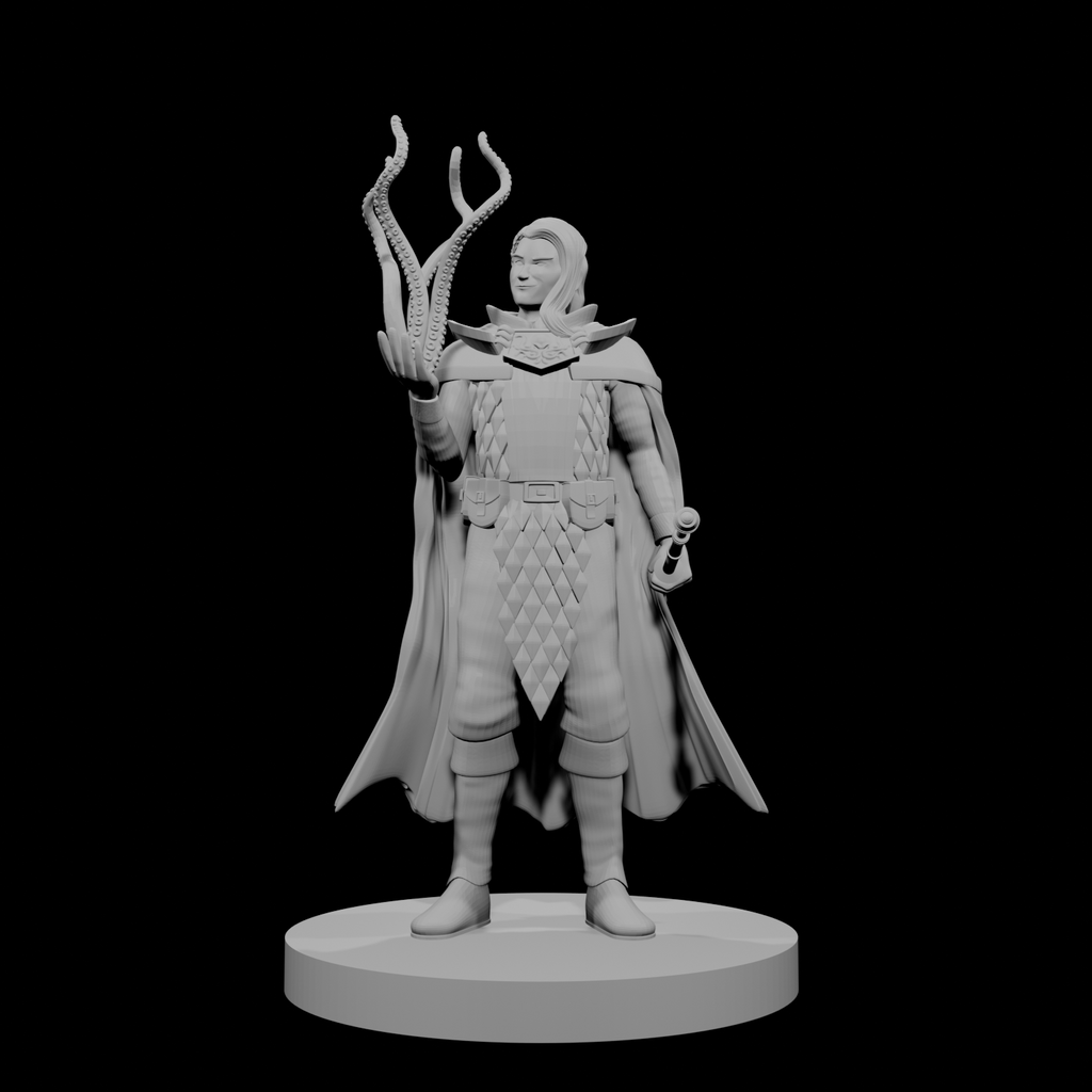 Human Male Eldritch Warlock