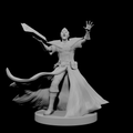 Human Male Evoker Wizard