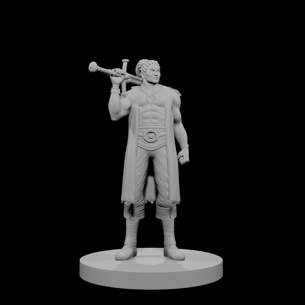 Human Male Heavy Pirate