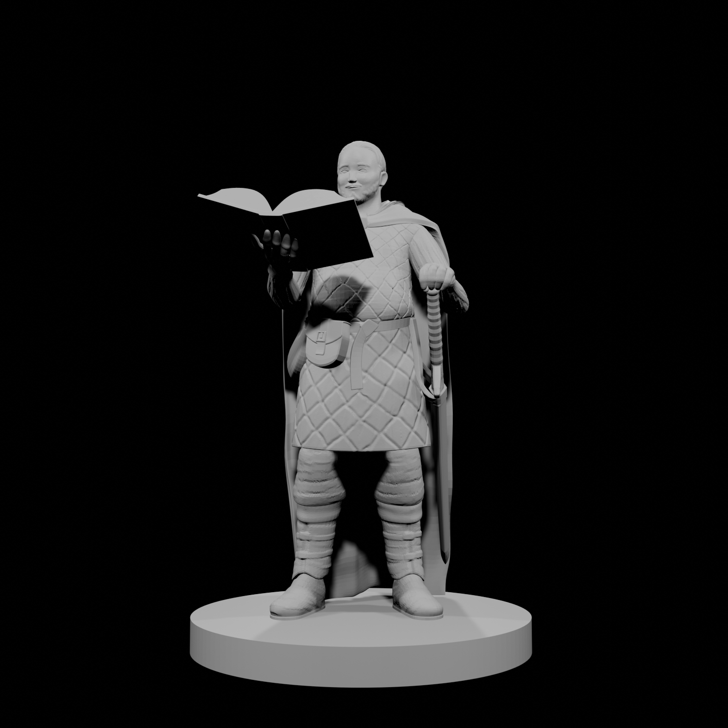 Human Male Scholar Fighter