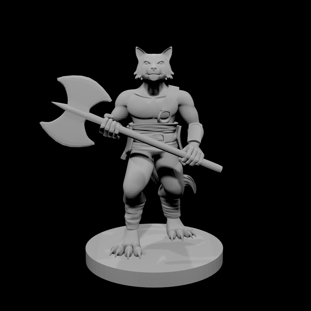 Kitsune Barbarian