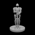 Knight Statue stone
