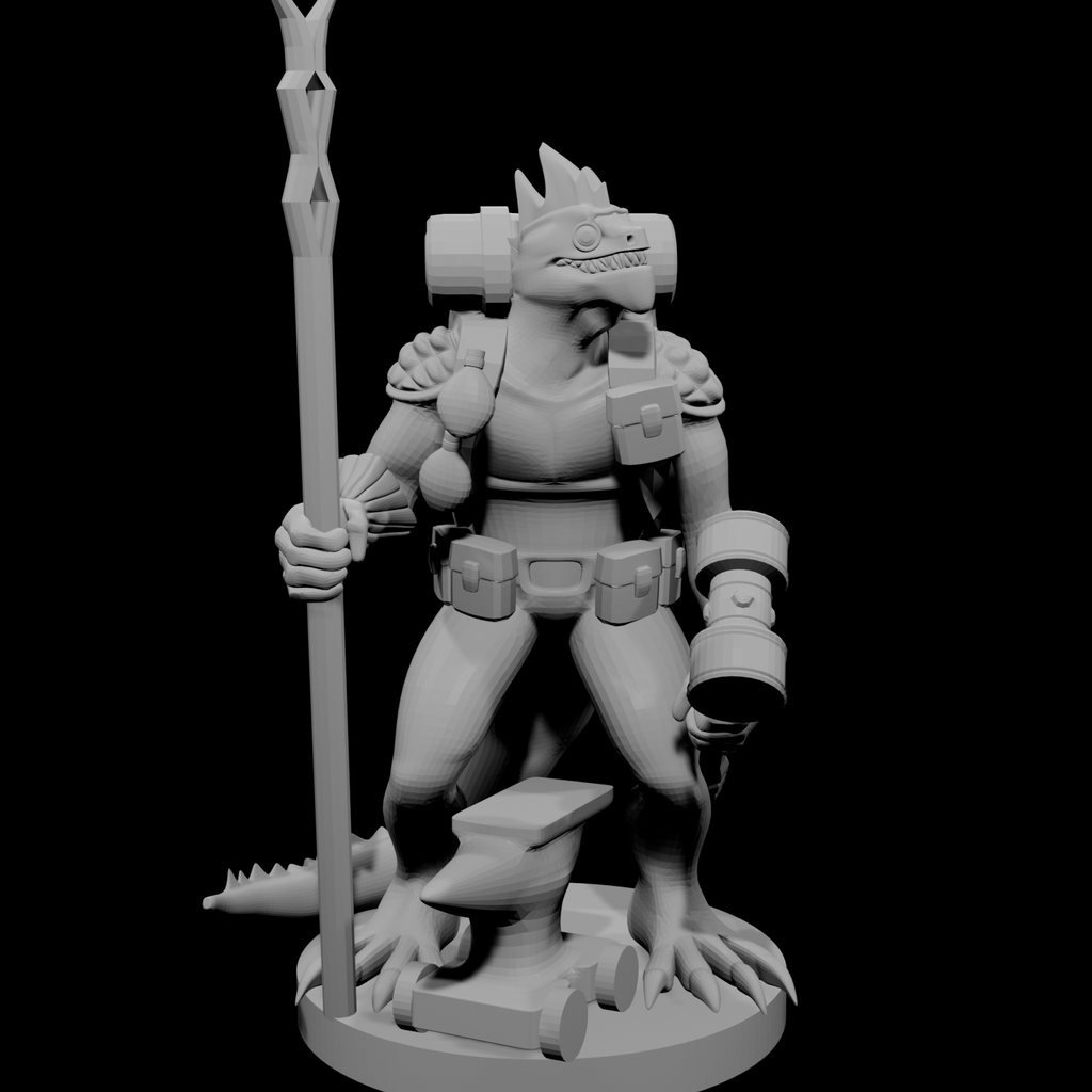 Lizardfolk Artificer