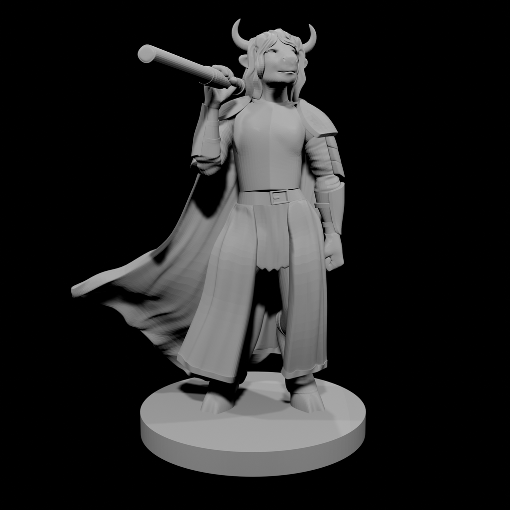 Minotaur Female Cleric