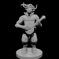 Minotaur Male Bard
