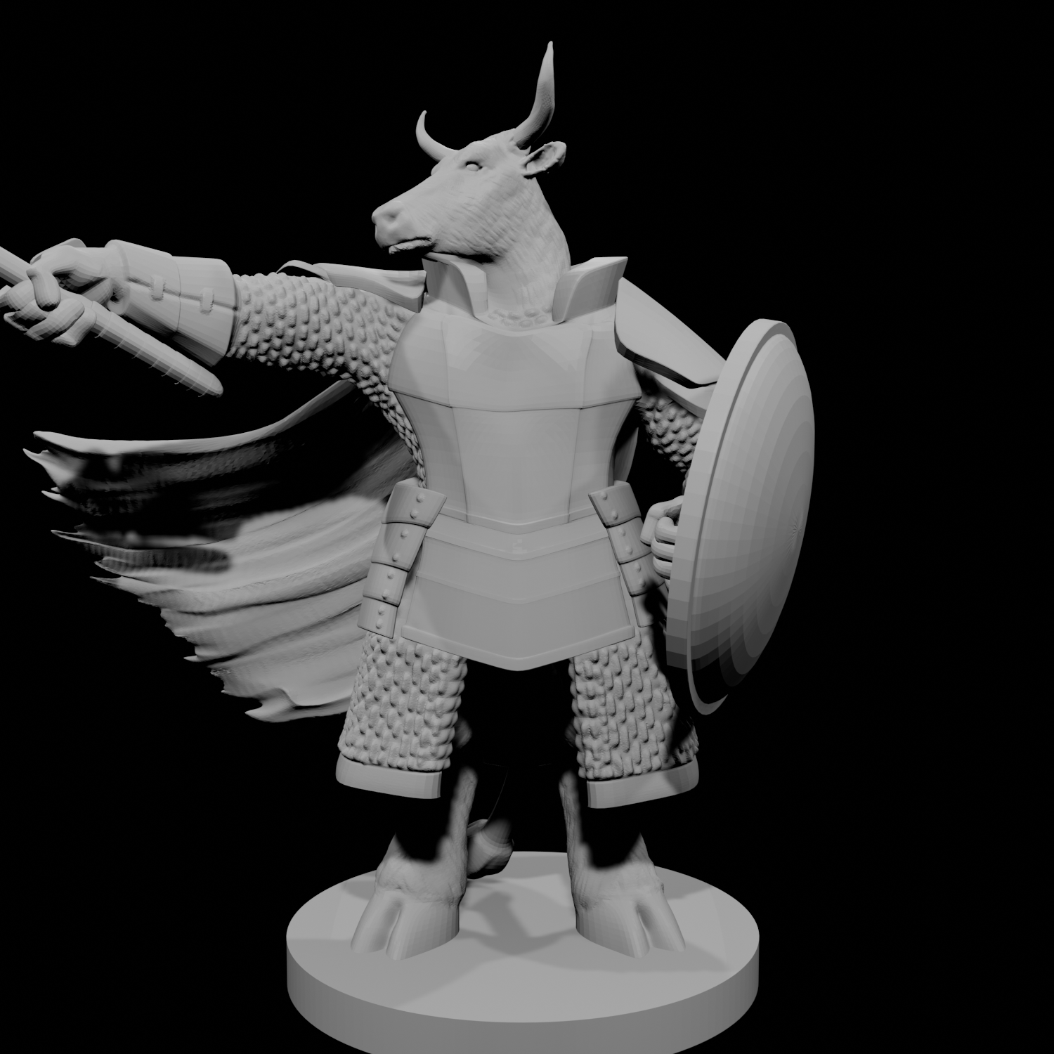 Minotaur Male Cleric 2