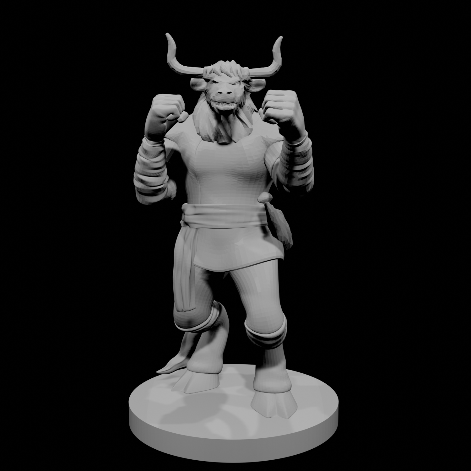 Minotaur Monk