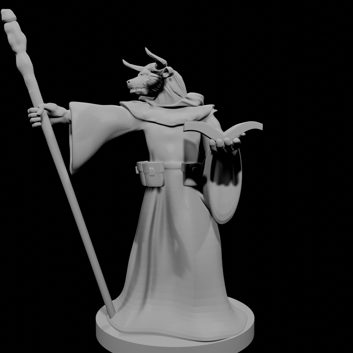 Minotaur Wizard
