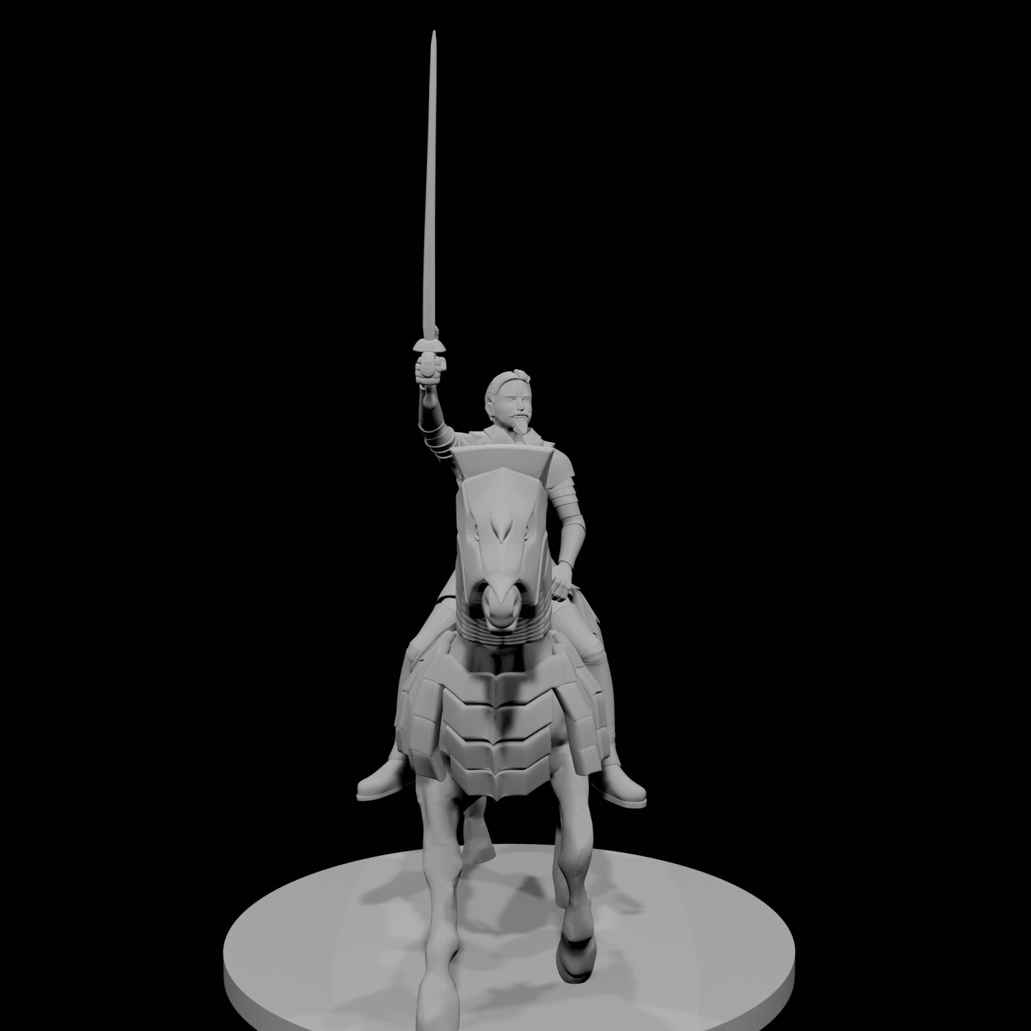 Mounted Noble