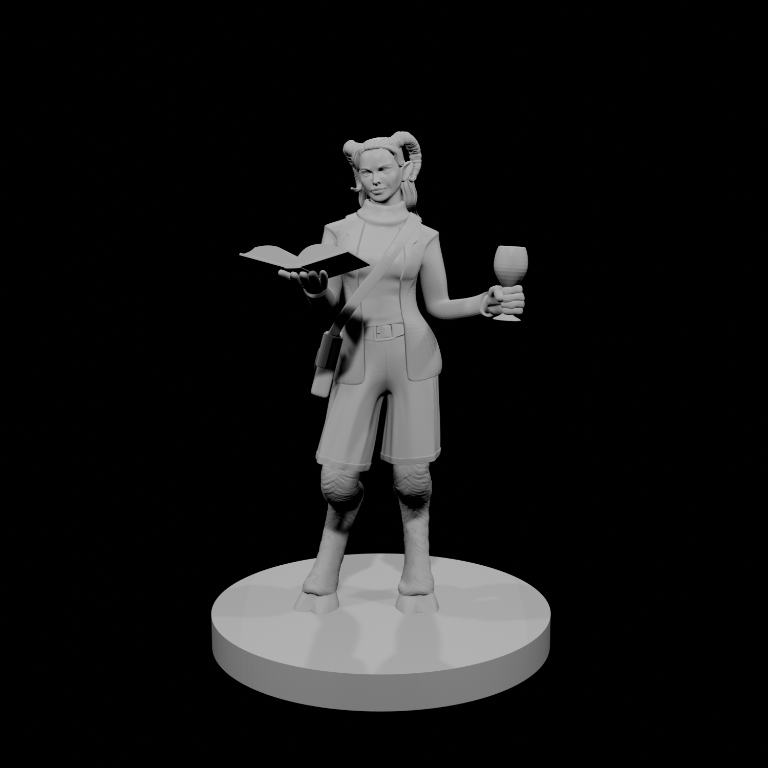 Satyr Female Wizard
