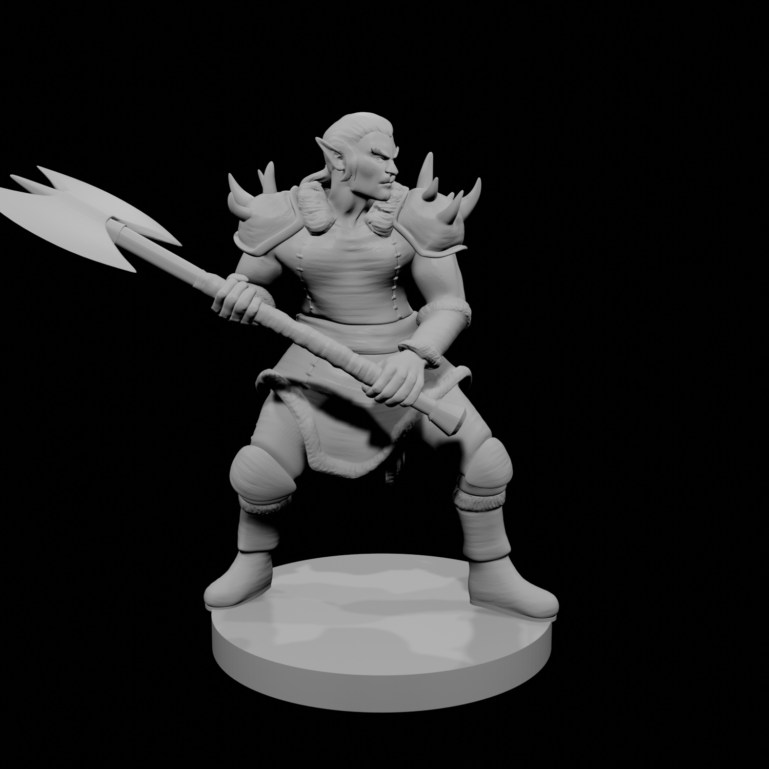 Shifter Male Barbarian