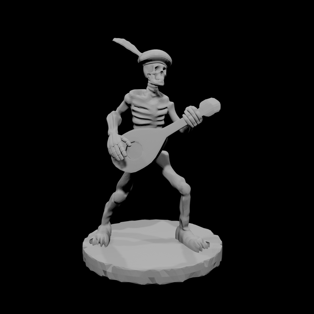 Skeleton Bard 2