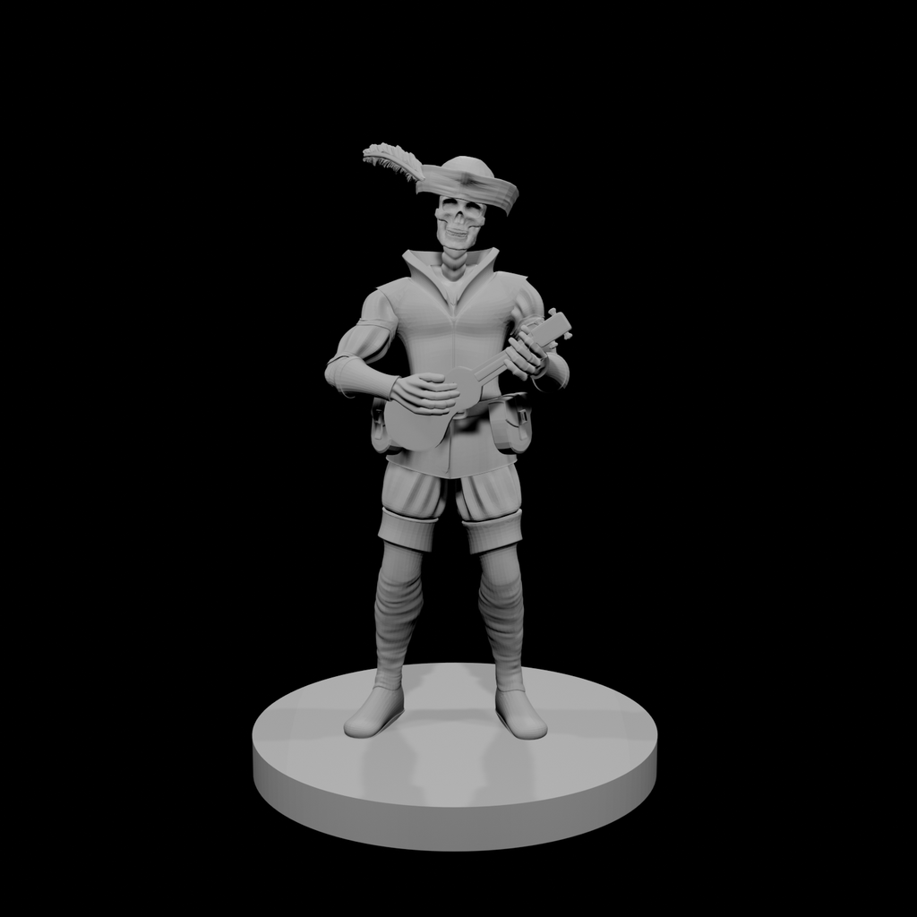Skeleton Bard 3