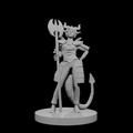Tiefling Female Death Cleric 2