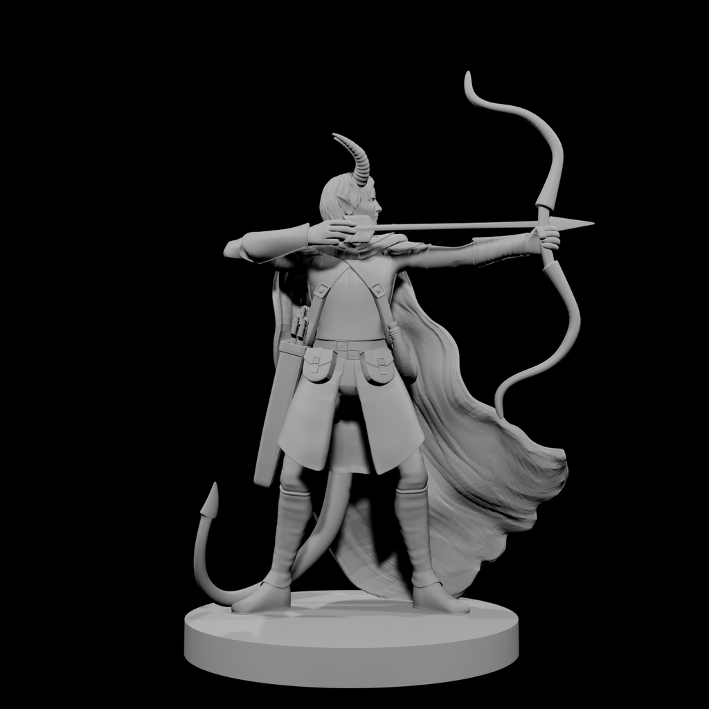 Tiefling Female Ranger 3