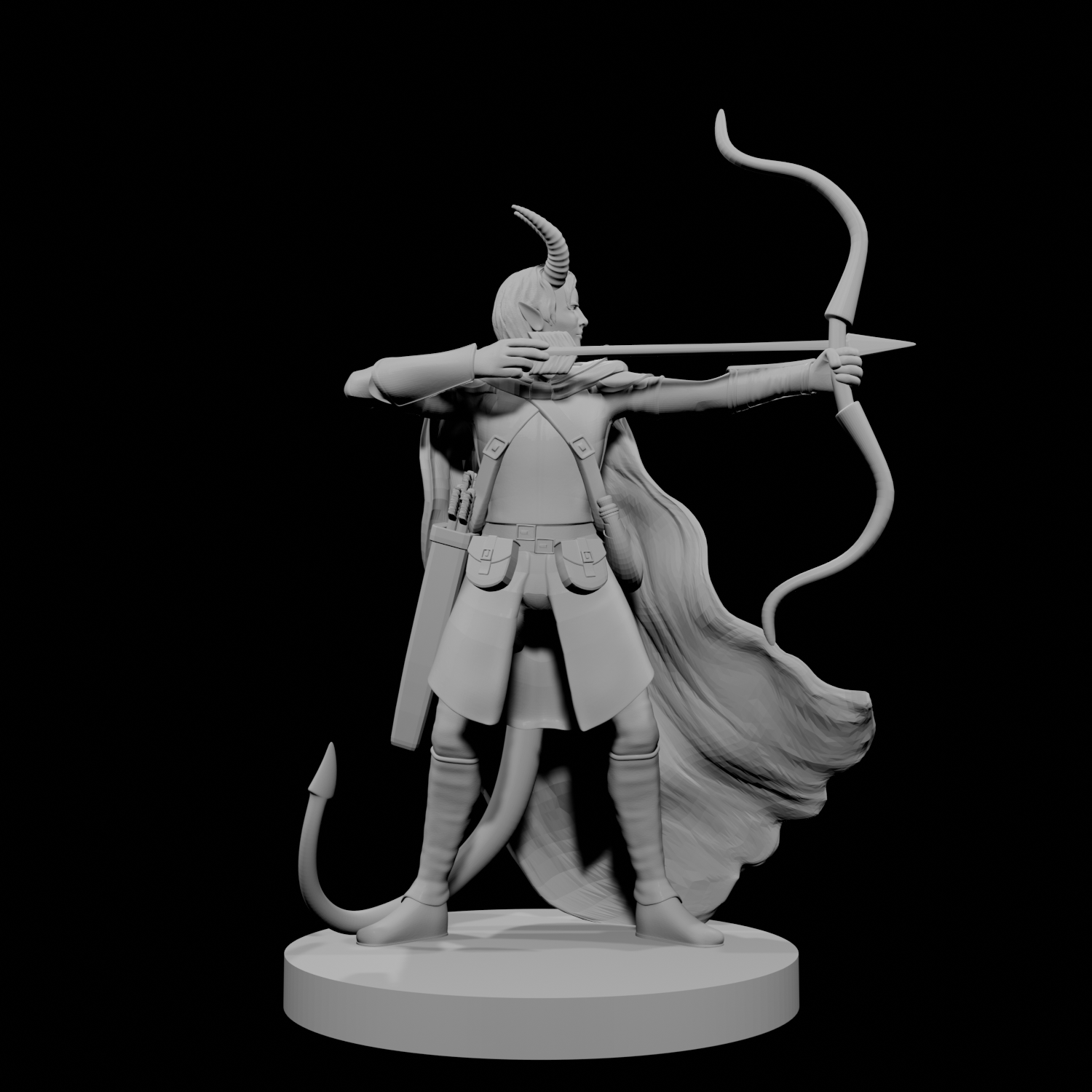 Tiefling Female Ranger 3