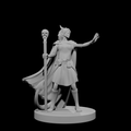 Tiefling Female Warlock