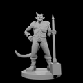 Tiefling Male Barbarian