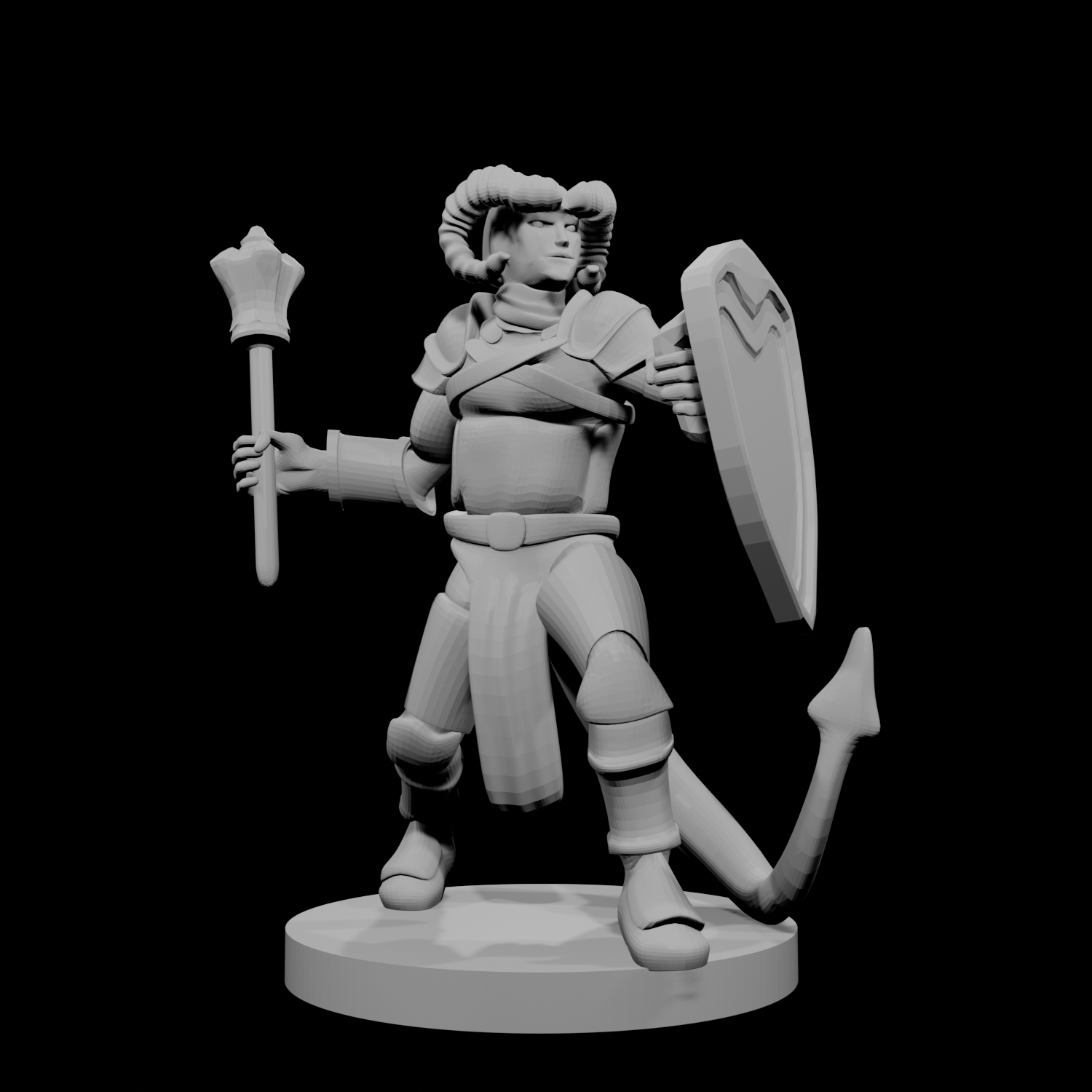 Tiefling Male Cleric