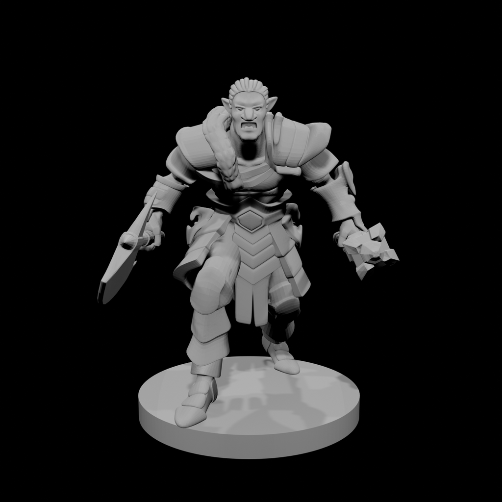 Trollkin Male Barbarian