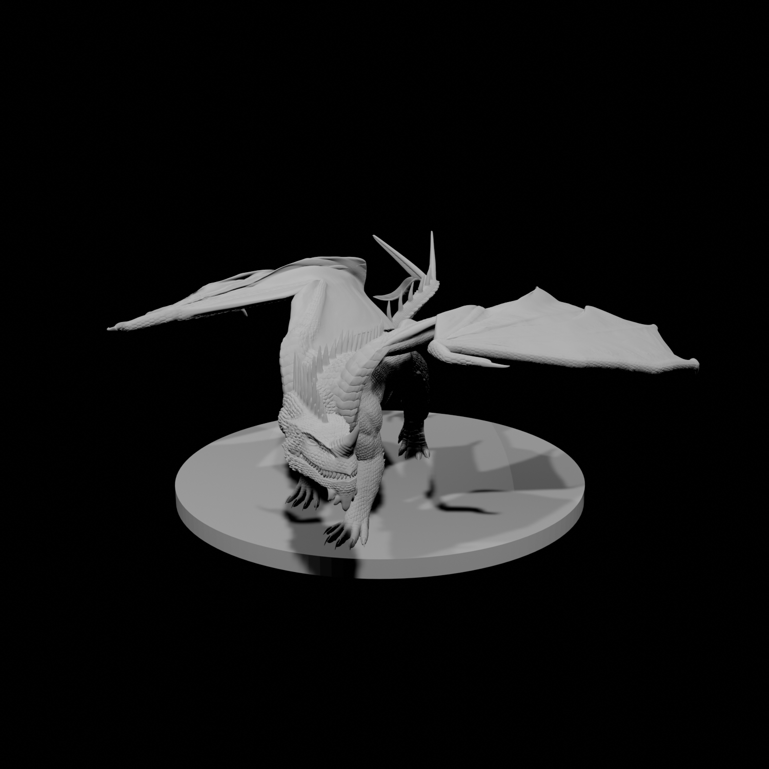 Jeune dragon bleu