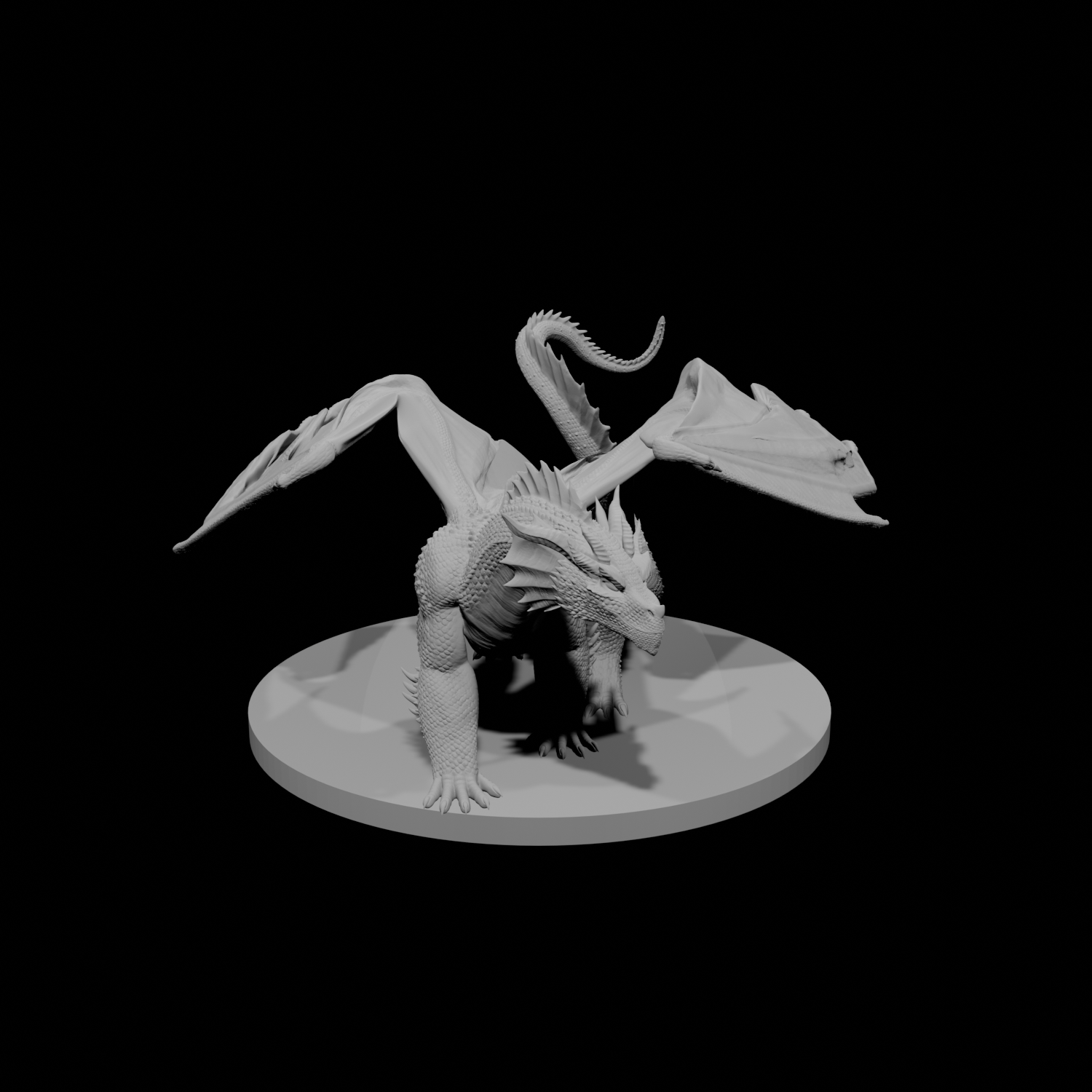 Jeune dragon rouge