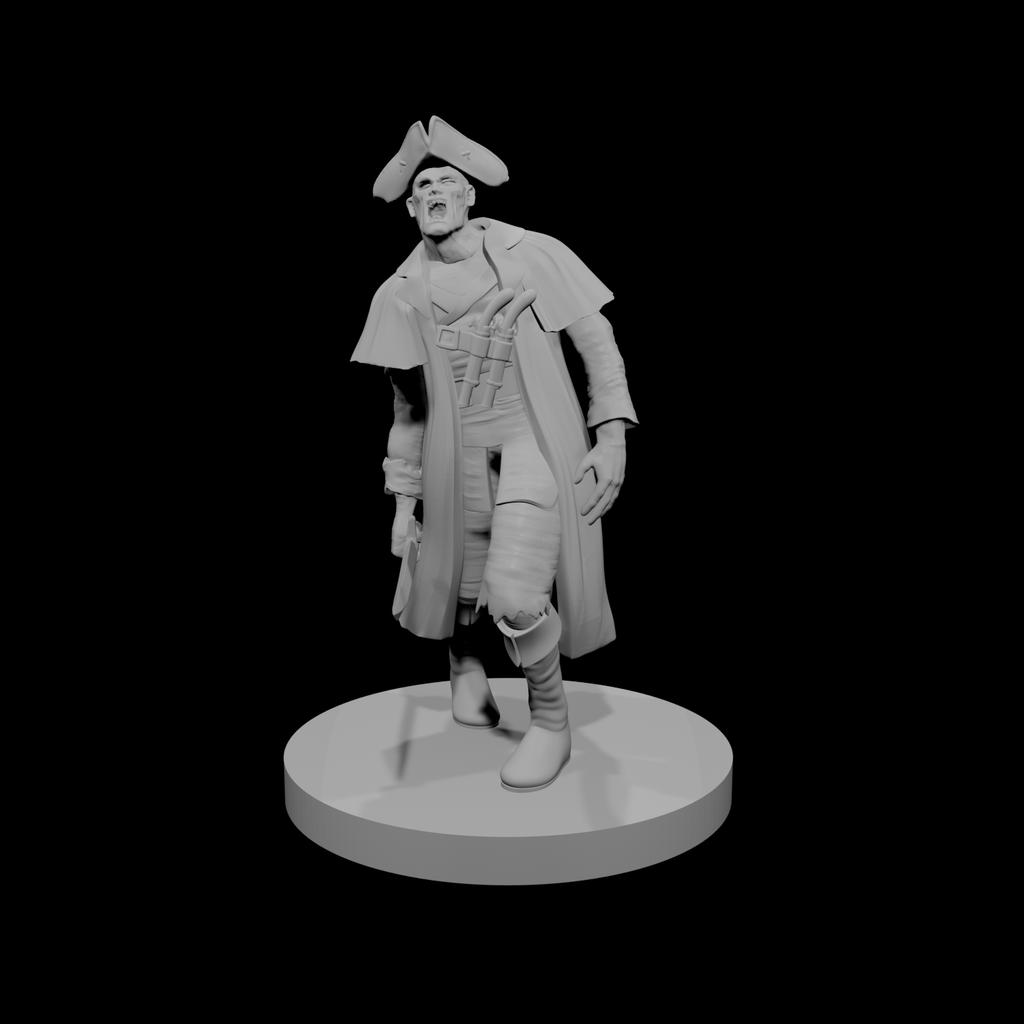 Zombie Pirate Captain