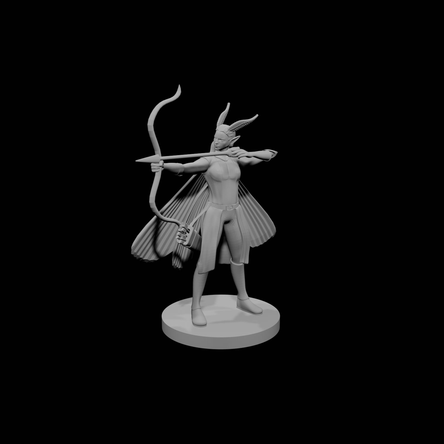 Archfée Femme avec Carquois