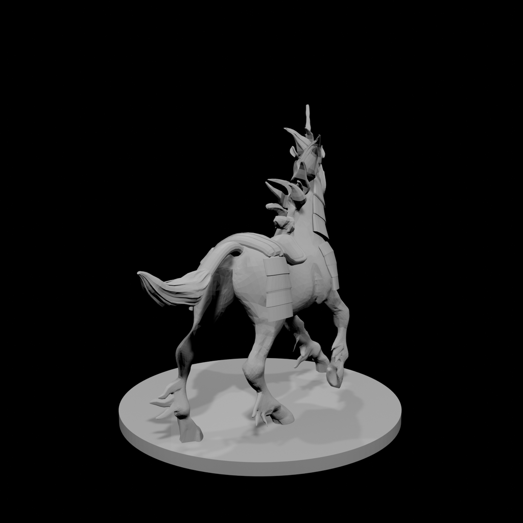 Armored Unicorn Mount