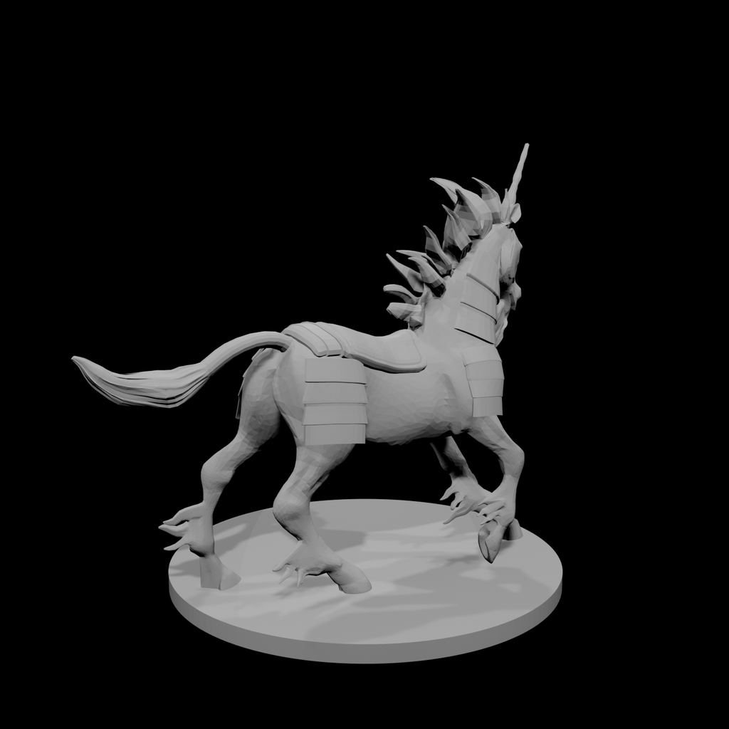 Armored Unicorn Mount