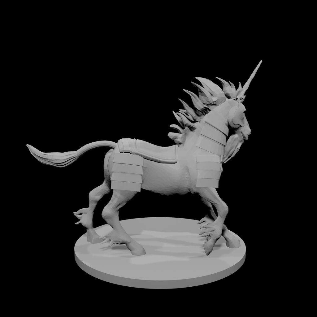 Armored Unicorn Mount
