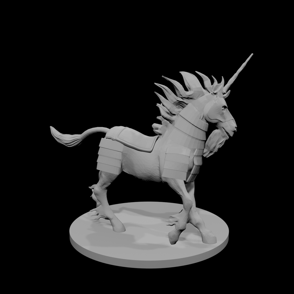 Armored Unicorn Mount