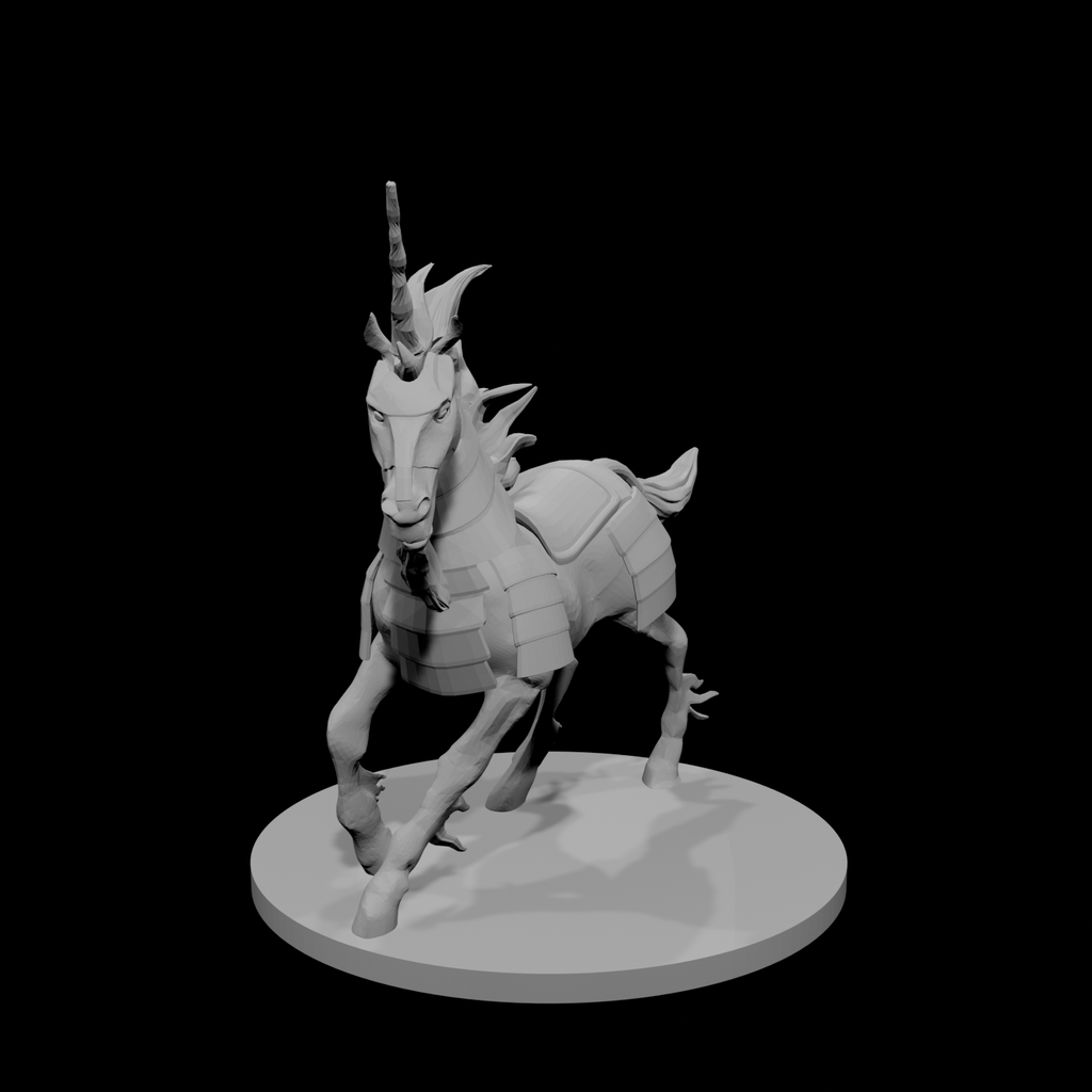Armored Unicorn Mount