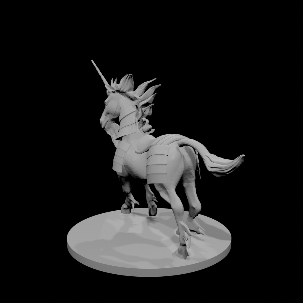 Armored Unicorn Mount