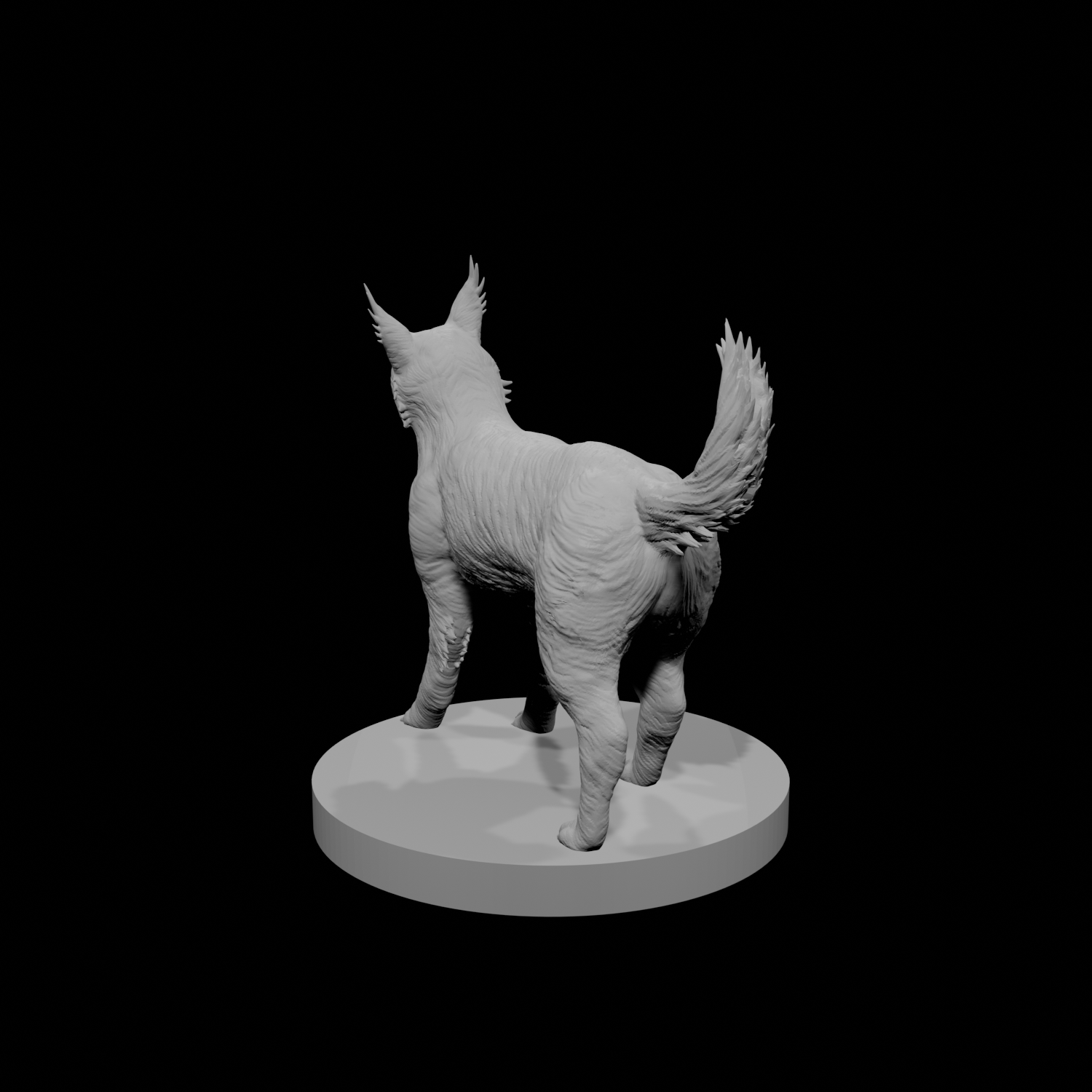 Chien clignotant