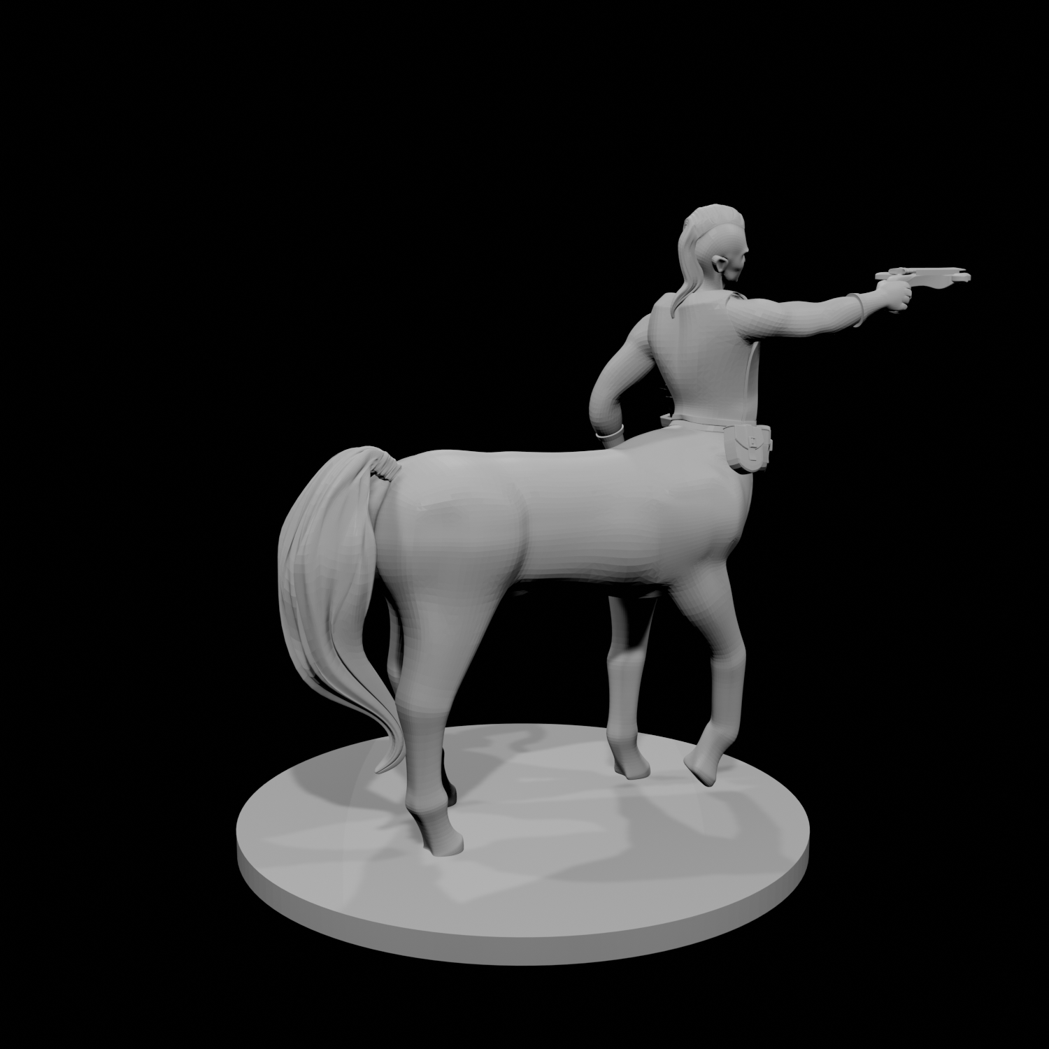 Centaur Sorcier homme avec arbalète