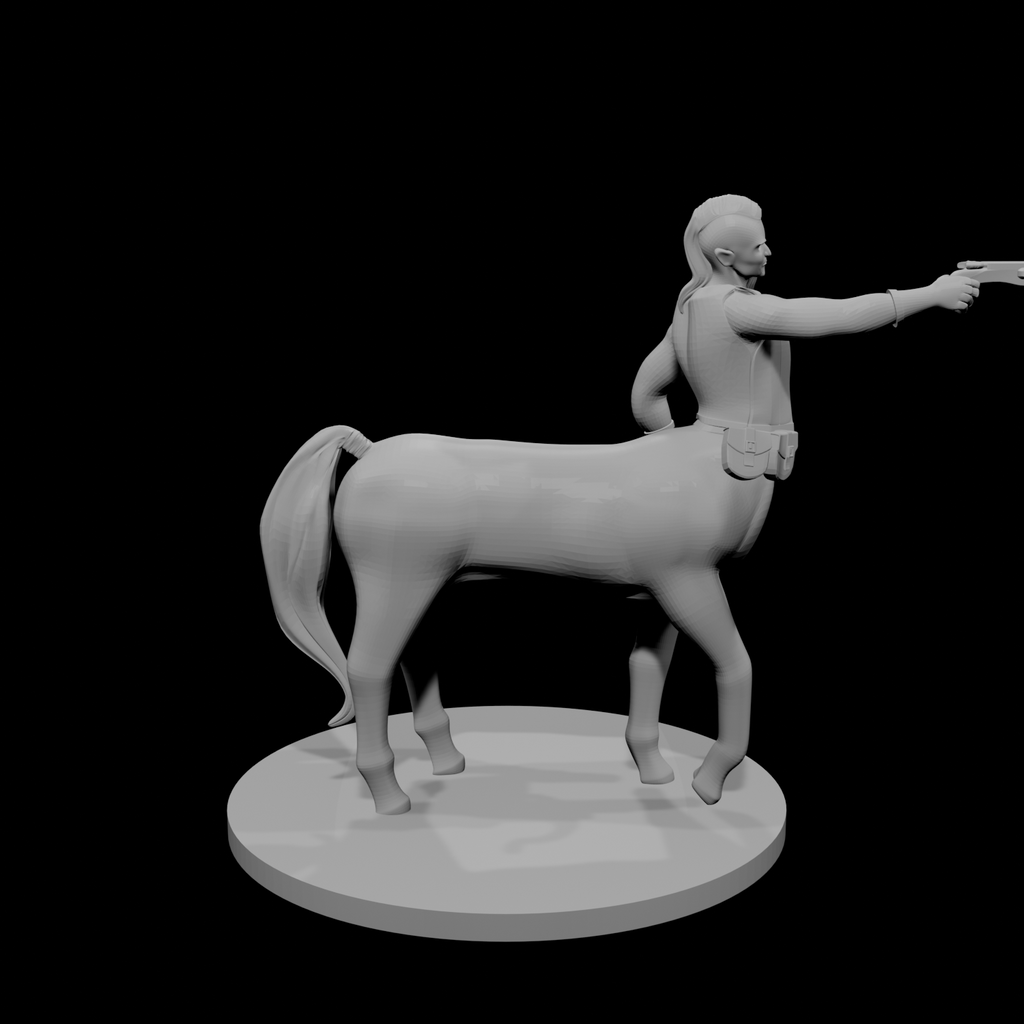Centaur Sorcier homme avec arbalète