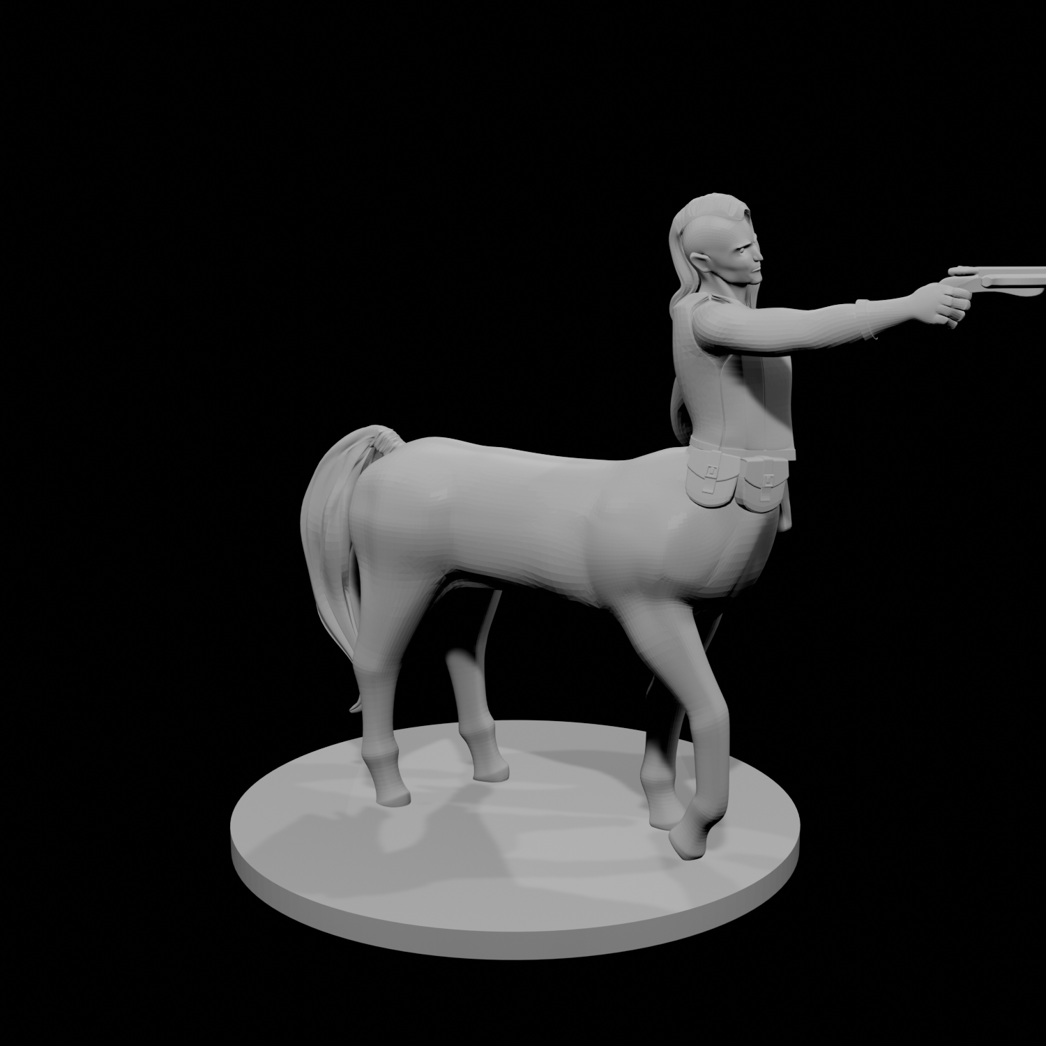 Centaur Sorcier homme avec arbalète
