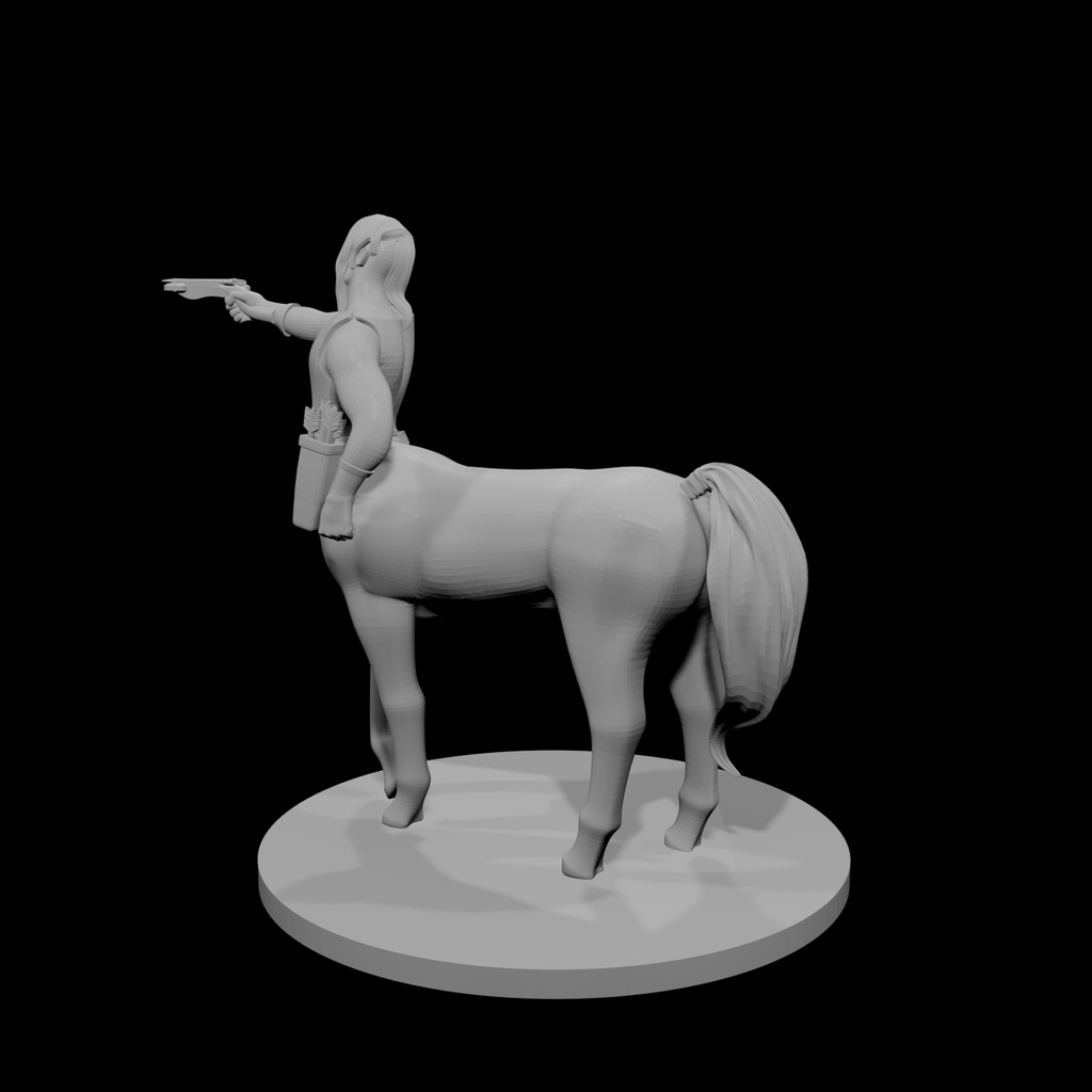 Centaur Sorcier homme avec arbalète