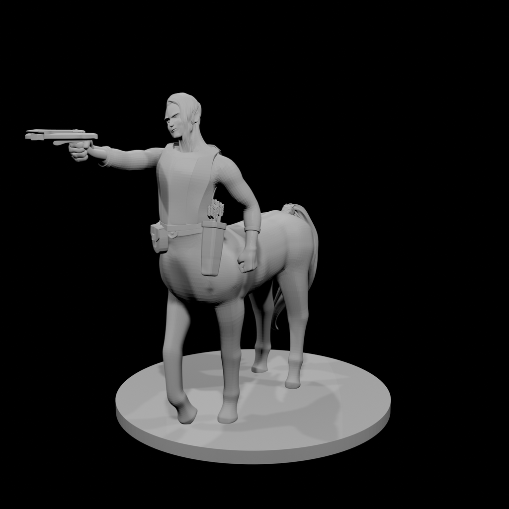 Centaur Sorcier homme avec arbalète