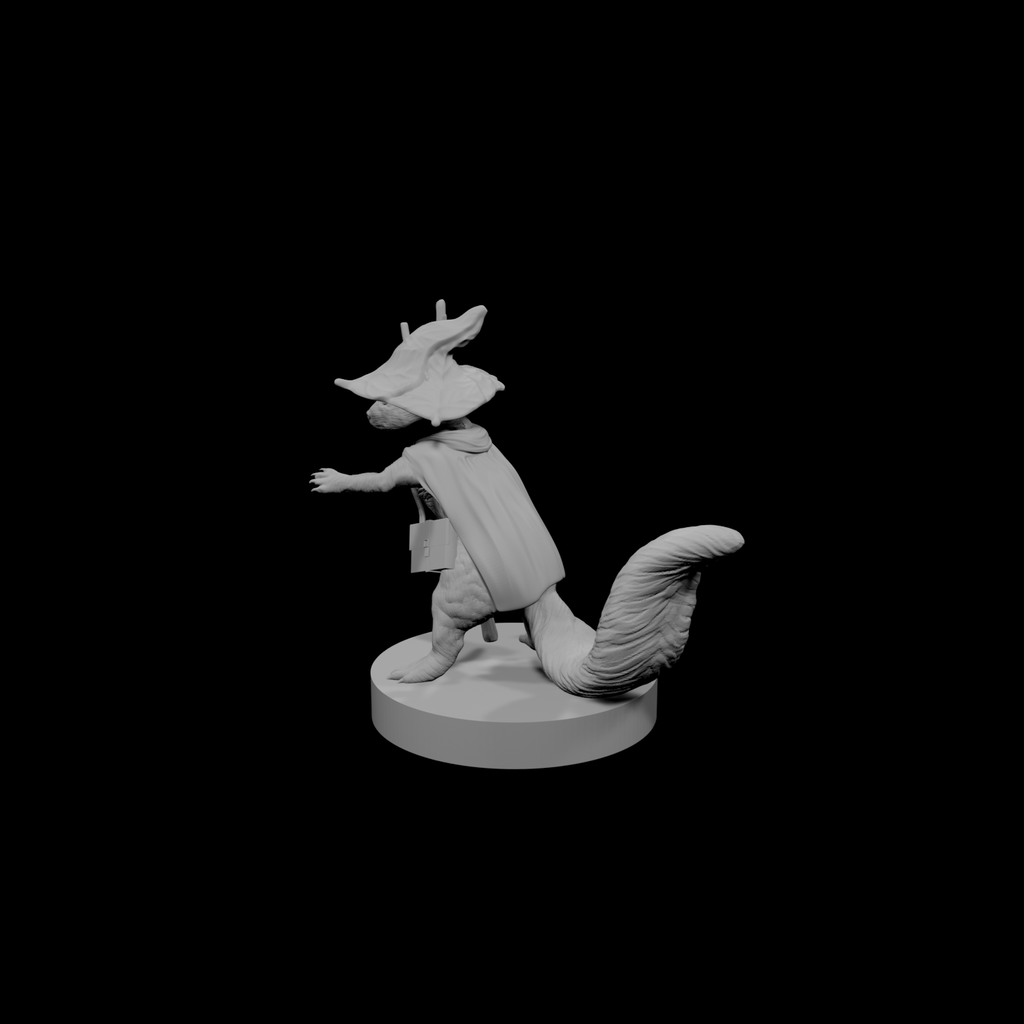 Chirp Cleverwhisker the Squirrel Wizard